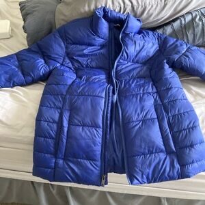 Time and Tru XS Thin Royal Blue Puffer Jacket